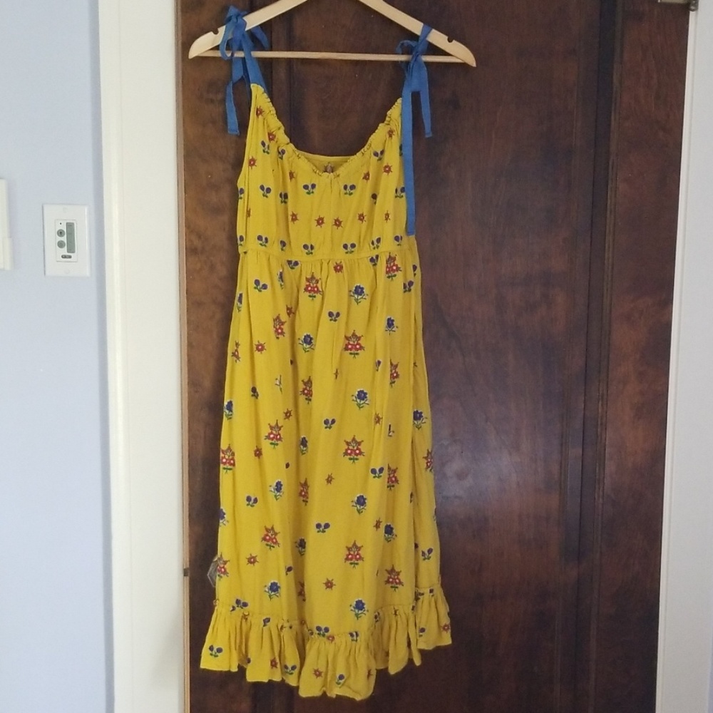 ASOS Yellow floral dress
